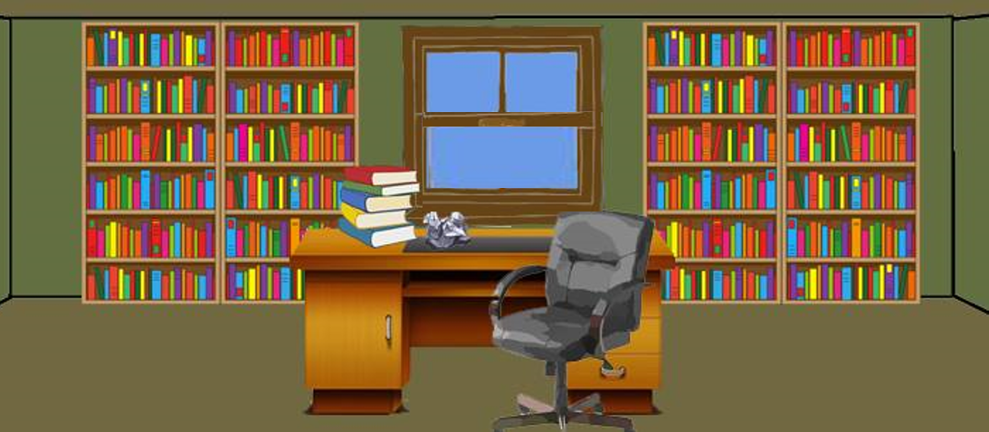 study with an open window